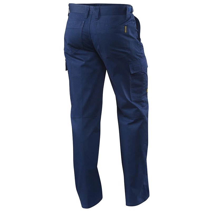 Custom Cargo Pants Solid Color Long Mens Cargo Pant Navy Blue Cargo Pants Anti-Pilling Windproof Men′s Trousers