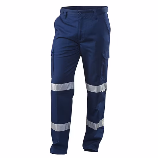 Maßgeschneiderte Cargohose, einfarbig, lange Herren-Cargohose, marineblaue Cargohose, Anti