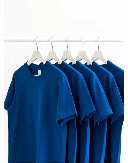 Großhandel Herren-T-Shirt aus 100 % Baumwolle mit Werbeeffekt, schlichtes leeres T-Shirt für Herren, hochwertiges Kurzarm-T-Shirt mit Rundhalsausschnitt und Modedruck für Herren